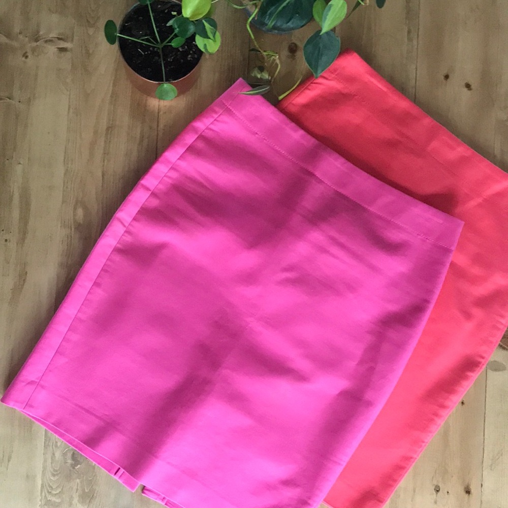 J. crew No 2 pencil skirt. Lot of 2